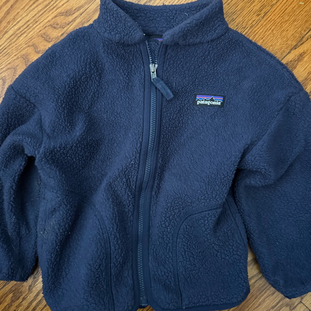 Patagonia Dark Blue Fleece Jacket